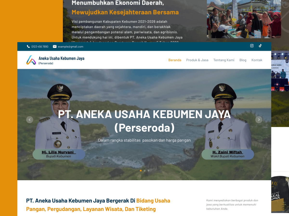 Website BUMD Perseroda